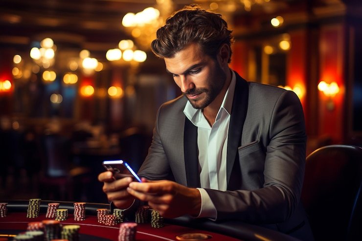 Pengguna Indonesia membuka menu akses situs